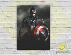 Placa Decorativa - Capitão América | Marvel