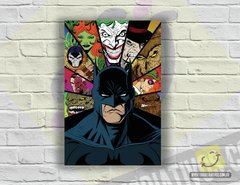 Placa Decorativa Batman Vilões | Comics