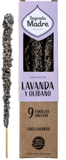Sahumerio de Lavanda y Olíbano - Sagrada Madre