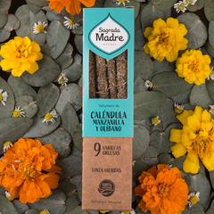 Sahumerio de Calendula y Manzanilla - Sagrada Madre