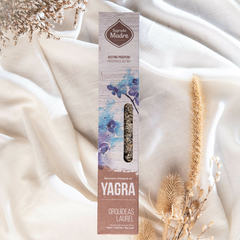 Sahumerio Yagra con Orquídeas y Laurel - Sagrada Madre