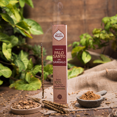 Sahumerios de Palo Santo Y Sándalo - Sagrada Madre