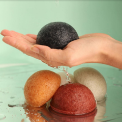 Konjac Esponja Facial De Té Verde Piel Sensible Con Manchas en internet