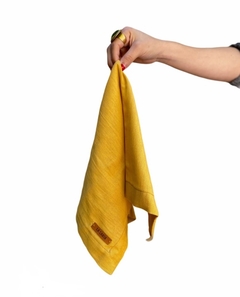 Servilletas Cuadrada De Tusor 2 Unidades Color Avellana - comprar online
