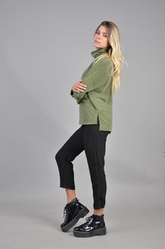 839 SWEATER POLERA FIORE. LANILLA CASHIMIR - Fifi ropa
