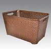 Canasto rattan grande (disponible también en blanco, rojo y negro)