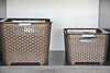 Canasto rattan chico (disponible también en blanco, rojo y negro)