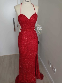 VESTIDO-GORGEOUS RED