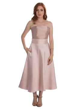 VESTIDO-PINK MIDI SKIRT