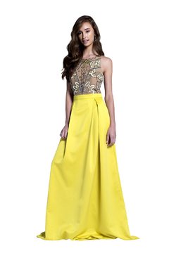 VESTIDO-YELLOW FLOWER - comprar online
