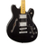 Guitarra Eléctrica Fender Starcaster 1/2 Caja MN BK en internet