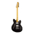 Guitarra Eléctrica Fender Starcaster 1/2 Caja MN BK