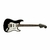 Guitarra Eléctrica Squier Fat Black & Chrome Strato Standard en internet