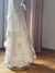 VESTIDO NOVIA TUL BORDADO Y PLUMAS - tienda online