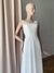 VESTIDO NOVIA GUIPURE FRANCES Y FALDA DE GASA