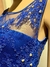 vestido fiesta azul - comprar online