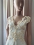 Vestido novia plumeti y bordados a mano - tienda online
