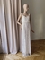 VESTIDO NOVIA EN TUL BORDADO Y BUCHE EN ESPALDA - comprar online