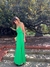 Vestido Lula verde - Almendra Peralta Ramos