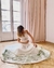VESTIDO NOVIA EN TUL LISO CON APLIQUES DE TUL BORDADO - comprar online