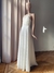 Vestido novia americano en tulle y crepe - comprar online
