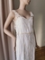 VESTIDO NOVIA EN TUL BORDADO Y BUCHE EN ESPALDA - Almendra Peralta Ramos