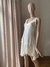 Vestido satén estampado