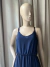 Vestido Gasa Azul - comprar online