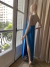 Vestido Lula azul - tienda online