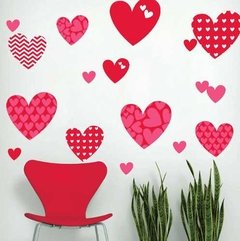 Kit De Vinilo Autoadhesivo Corazones