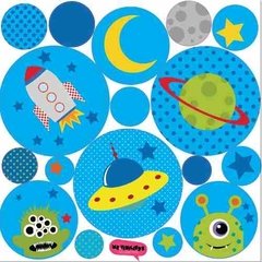 Kit De Vinilo Decorativo Autoadhesivo Little Alien en internet