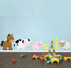 Vinilo Autoadhesivo Animales De La Granja - comprar online