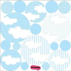 Kit De Vinilo Autoadhesivo Nubes en internet