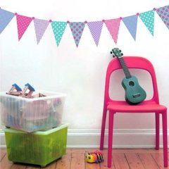 Kit De Vinilo Decorativo Autoadhesivo Banderines