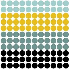 Kit De Vinilo Lunares 121 Puntos De 5 Cm 008 - tienda online