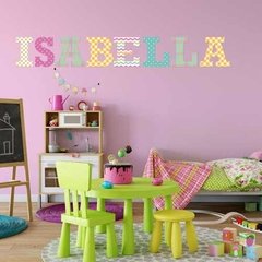 Vinilo Decorativo Letras De 24 Cm Summer Nenas - comprar online