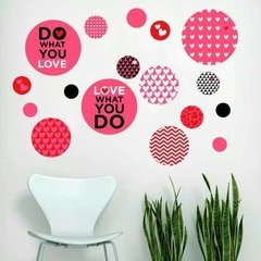 Kit De Vinilo Decorativo Autoadhesivo Do What You Love