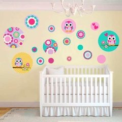 Kit De Vinilo Decorativo Autoadhesivo Little Owl