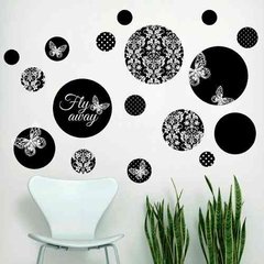Kit De Vinilo Decorativo Autoadhesivo Paris Butterfly