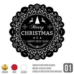 Kit De Vinilo Para Vidrieras De Navidad