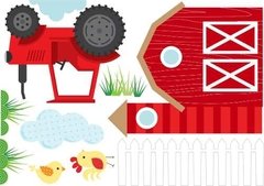 Vinilo Decorativo Kit Granja Completa - comprar online