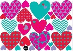 Vinilo Decorativo Kit Corazones Grande - comprar online