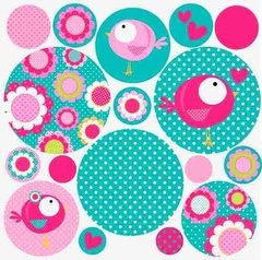 Kit De Vinilo Decorativo Autoadhesivo Sweet Tweet - comprar online
