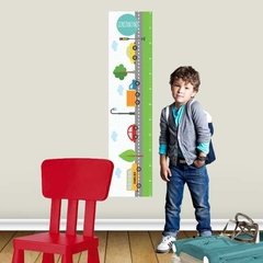 Vinilo Decorativo Medidor Autitos Con Tu Nombre!