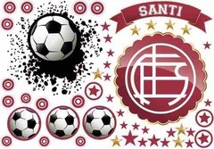 Vinilo Pelotazo + Escudo Fútbol Con Tu Nombre Personalizado - comprar online