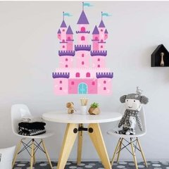 Vinilo Decorativo Castillo Princesa Nenas - comprar online