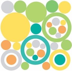 Kit De Vinilo Deco Circulos - comprar online