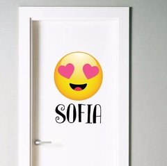 Vinilo Para Puerta Con Tu Nombre Personalizado - Mister Vinilikus