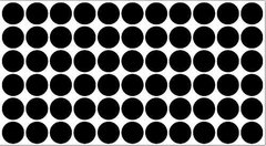 Imagen de Kit De Vinilo Lunares 66 Puntos De 5 Cm Negro