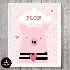 Imagen de Lámina Imprimible Decoración Personalizada Animalitos